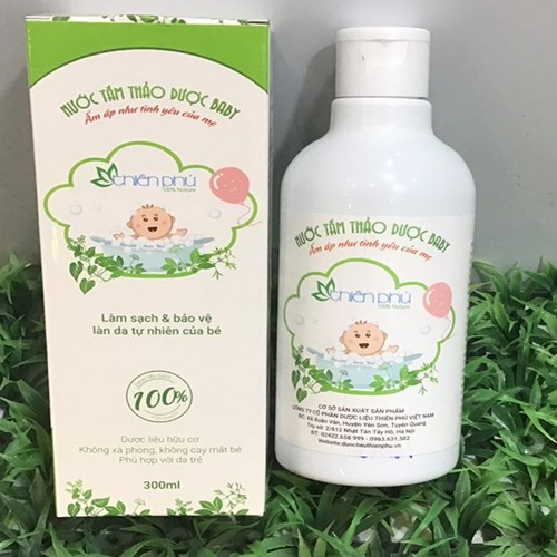 NƯỚC TẮM THẢO DƯỢC BABY Thiên Phú 300ml