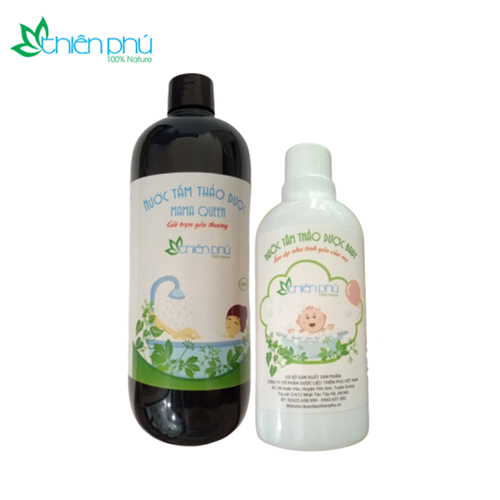  Bộ Nước tắm thảo dược cho mẹ và bé Thiên Phú hoàn toàn từ thảo dược tự nhiên